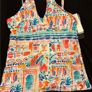 Colorful Printed Women's Top